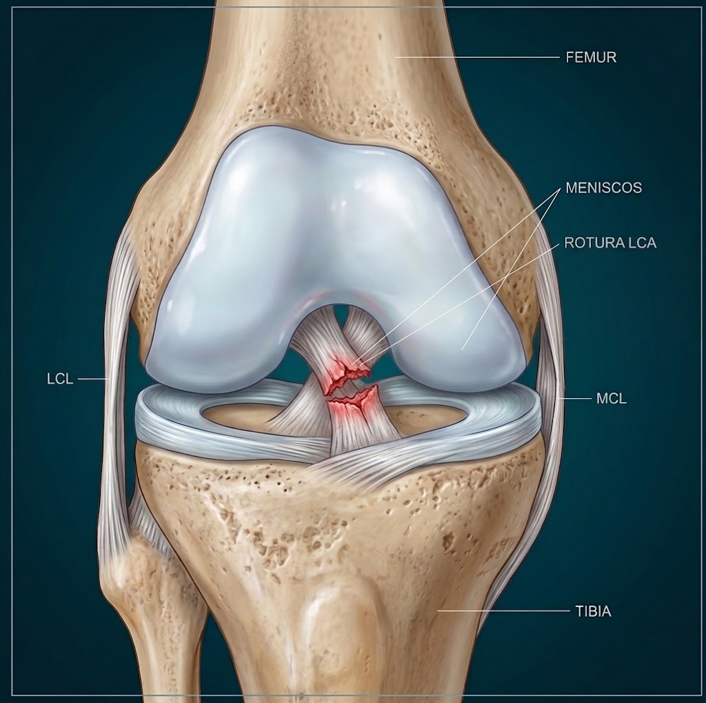 Rotura del ligamento cruzado anterior